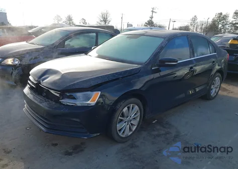 2015 Volkswagen Jetta 1.8T Se z USA, uszkodzony, nr VIN 3VWD07AJ9FM414186